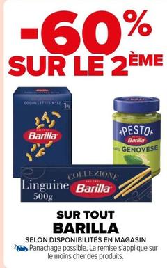 Barilla - Sur Tout  offre sur Carrefour Market