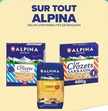Alpina - Sur Tout  offre sur Carrefour Market