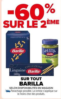 Barilla - Sur Tout  offre sur Carrefour Market