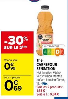 Carrefour - Thé Sensation offre à 0,99€ sur Carrefour Market