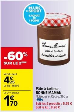 Bonne Maman - Pâte À Tartiner offre à 4,25€ sur Carrefour Market