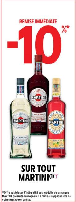 Martini - Sur Tout offre sur Intermarché