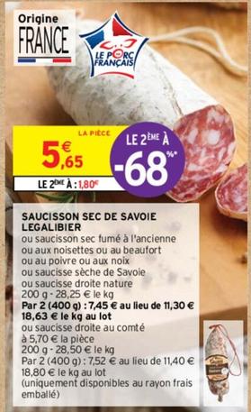Galibier - Saucisson Sec De Savoie