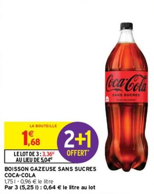 Coca Cola - Boisson Gazeuse Sans Sucres