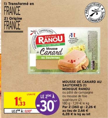 Monique Ranou - Mousse De Canard Au Sauternes