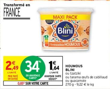 Blini - Houmous