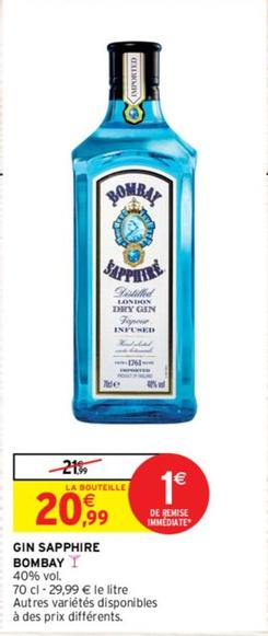 Sapphire Bombay - Gin 