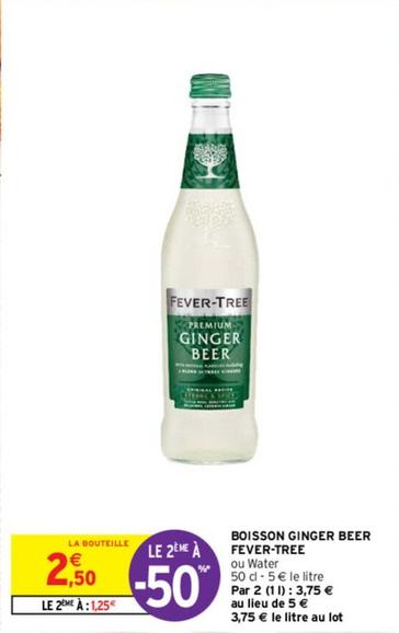 fever tree - boisson ginger beer 