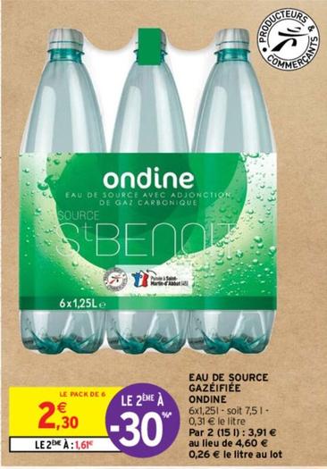 Ondine - Eau De Source Gazéifiée