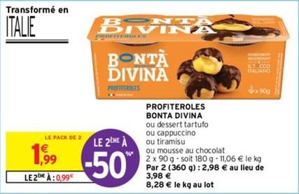 Bontà Divina - Profiteroles