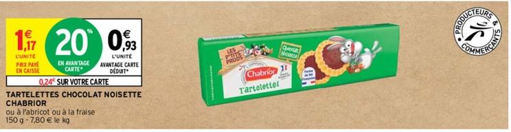 Chabrior - Tartelettes Chocolat Noisette