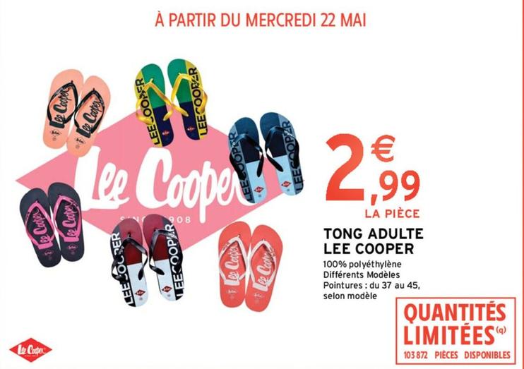 Lee Cooper - Tong Adulte 