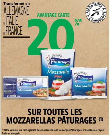 Paturages - Sur Toutes Les Mozzarellas