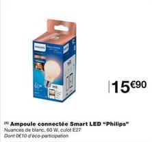 Ampoule led offre à 15,9€ sur Monoprix