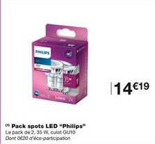Ampoule led offre à 14,19€ sur Monoprix