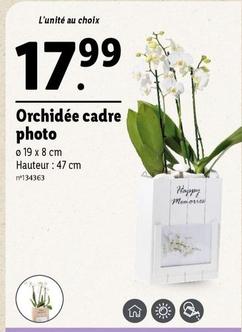Orchidée Cadre Photo offre à 17,99€ sur Lidl