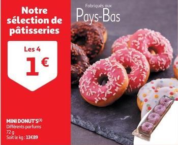 Mini Donut'S offre à 1€ sur Auchan Supermarché