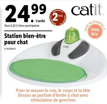 Station Bien-être Pour Chat offre à 24,99€ sur Lidl