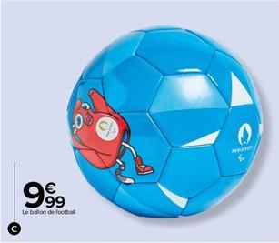 Ballon De Football Mascotte Des Paralympiques offre à 9,99€ sur Carrefour City