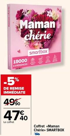 Smartbox - Coffret Maman Chérie  offre à 47,4€ sur Carrefour Drive