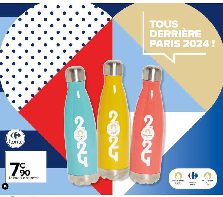 La Bouteille Isotherme offre à 7,9€ sur Carrefour