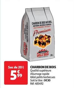 Charbon De Bois offre à 5,99€ sur Auchan Hypermarché
