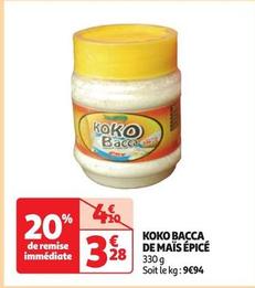 KOKO BACCA DE MAÏS ÉPICÉ offre à 3,28€ sur Auchan Supermarché