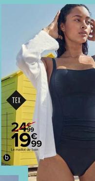 Tex - Maillot De Bain Femme offre à 19,99€ sur Carrefour