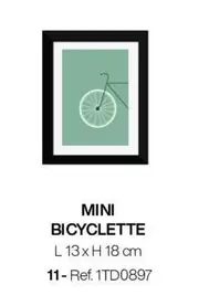 Mini Bicyclette offre sur Gautier