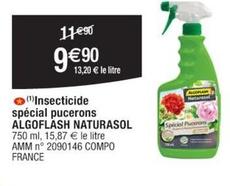 Algoflash Naturasol - Insecticide Spécial Pucerons offre à 9,9€ sur Cora