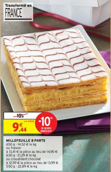 Desserts offre à 9,44€ sur Intermarché