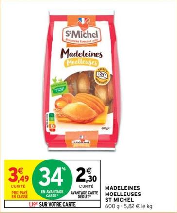 Madeleine offre à 2,3€ sur Intermarché