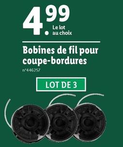Parkside - Bobines De Fil Pour Coupe-Bordures offre à 4,99€ sur Lidl
