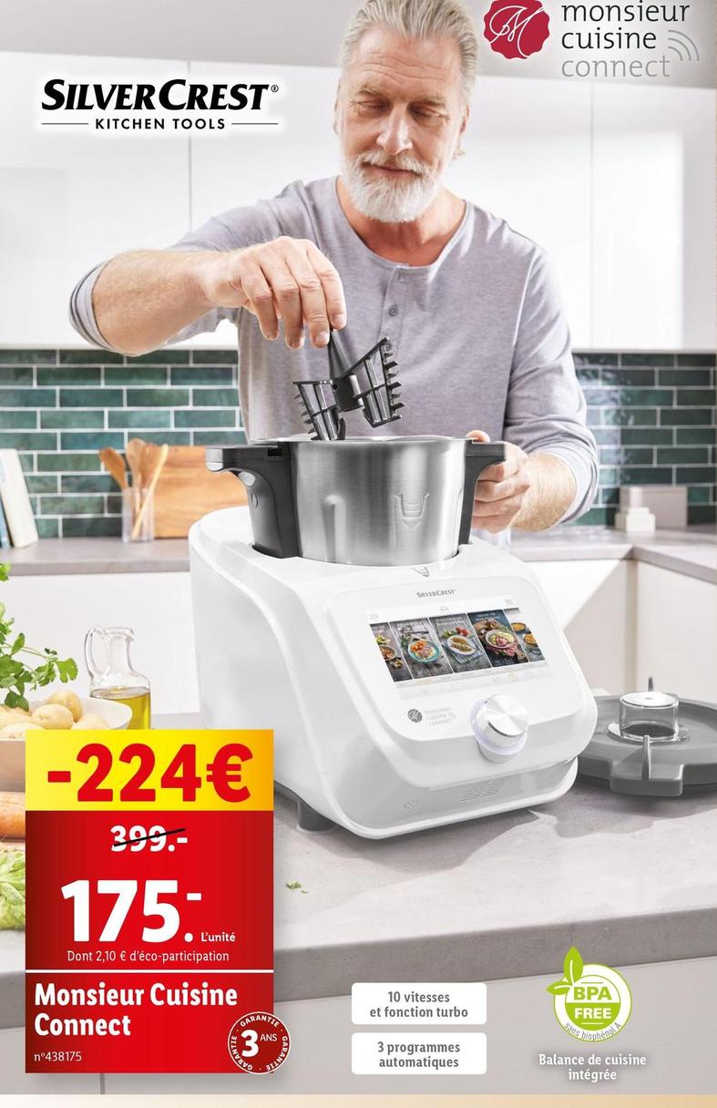 SilverCrest - Monsieur Cuisine Connect  offre à 175€ sur Lidl