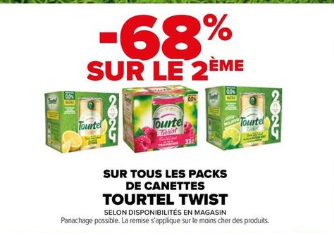 Tourtel Twist - Sur Tous Les Packs De Canettes  offre sur Carrefour Market