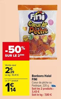 Fini - Bonbons Halal offre à 2,29€ sur Carrefour Market