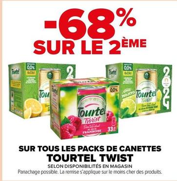 Tourtel Twist - Sur Tous Les Packs De Canettes offre sur Carrefour Market