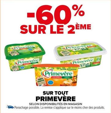 Primevere - Sur Tout offre sur Carrefour Market