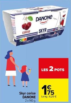 Danone - Skyr cerise offre à 1,75€ sur Carrefour Market