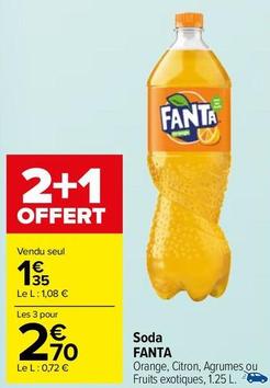 Fanta - Soda offre à 1,35€ sur Carrefour Market
