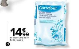 Carrefour - Sel De Piscine offre à 14,99€ sur Carrefour Drive