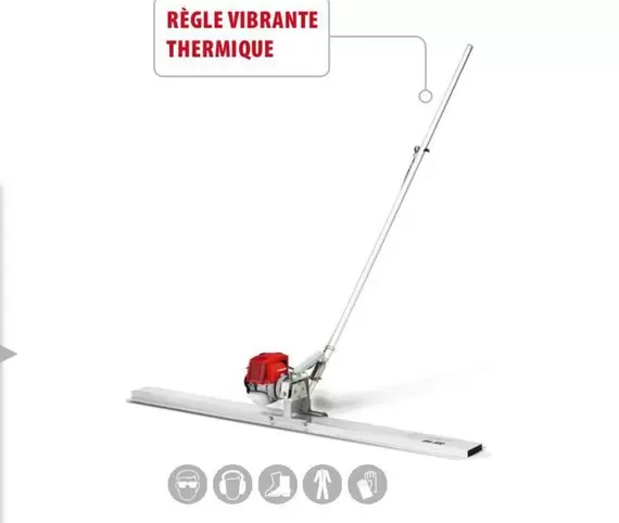 Regle Vibrante Thermique offre sur Loxam