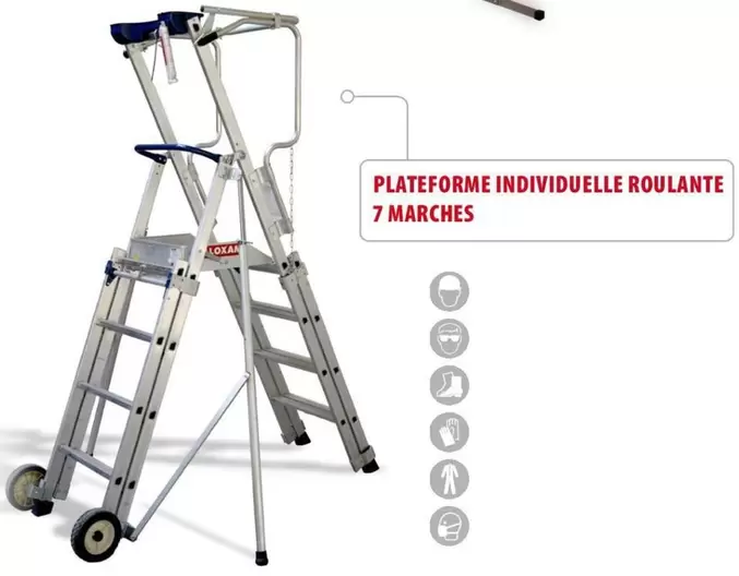 Plateforme Individuelle Roulante 7 Marches offre sur Loxam