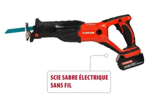 Loxam - Scie Sabre Électrique Sans Fil offre sur Loxam