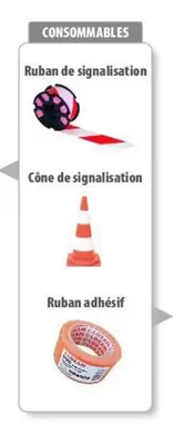 Ruban De Signalisation Cône De Signalisation offre sur Loxam