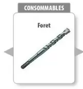 Consommables Foret offre sur Loxam