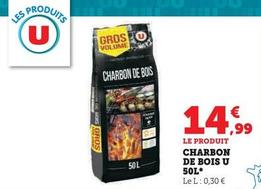 U - Charbon De Bois  offre à 14,99€ sur Super U