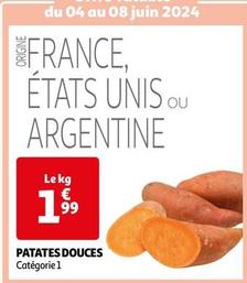 Patates Douces offre à 1,99€ sur Auchan Hypermarché