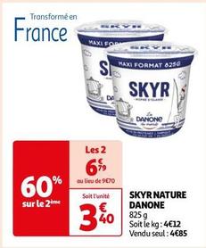 Danone - Skyr Nature  offre à 4,85€ sur Auchan Hypermarché