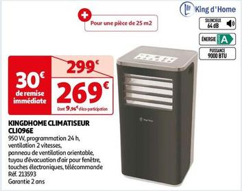King d'Home - Climatiseur CLI096E offre à 269€ sur Auchan Hypermarché
